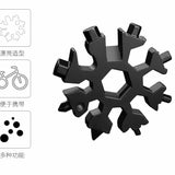 18-in-1 Stainless Steel Snowflakes Multi-Tool - TumTum