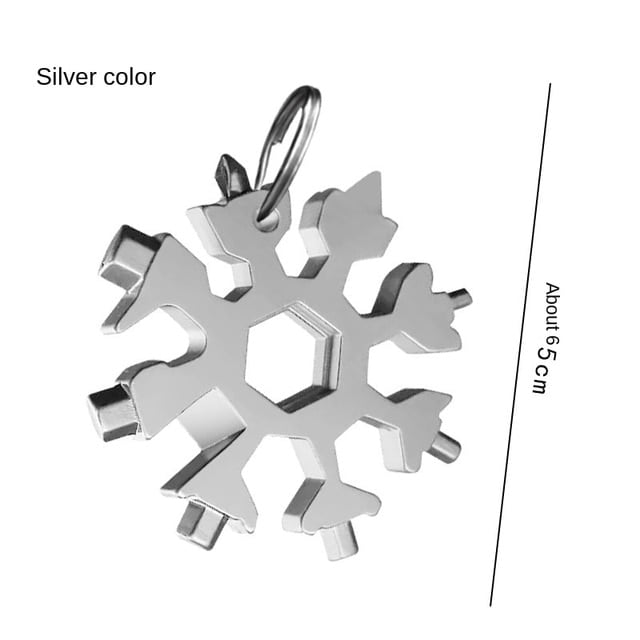 18-in-1 Stainless Steel Snowflakes Multi-Tool - TumTum