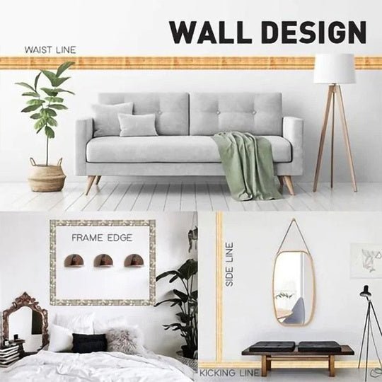 3D Wall Edging – Self Adhesive Environmental Protection 3D Wall Edging Strip - TumTum