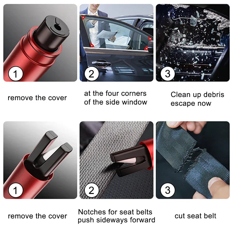 SafetyStrike™ - Car Emergency Hammer Escape Tool