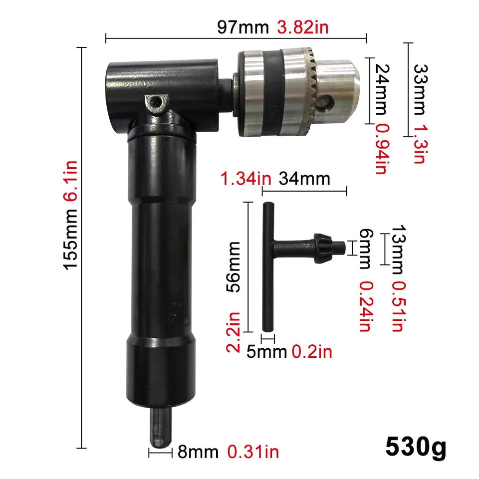 AngleDrill™ - 90 Degree Drill Bit Adapter