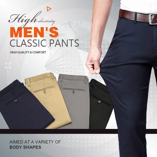 MEN'S HIGH STRETCH CLASSIC PANTS