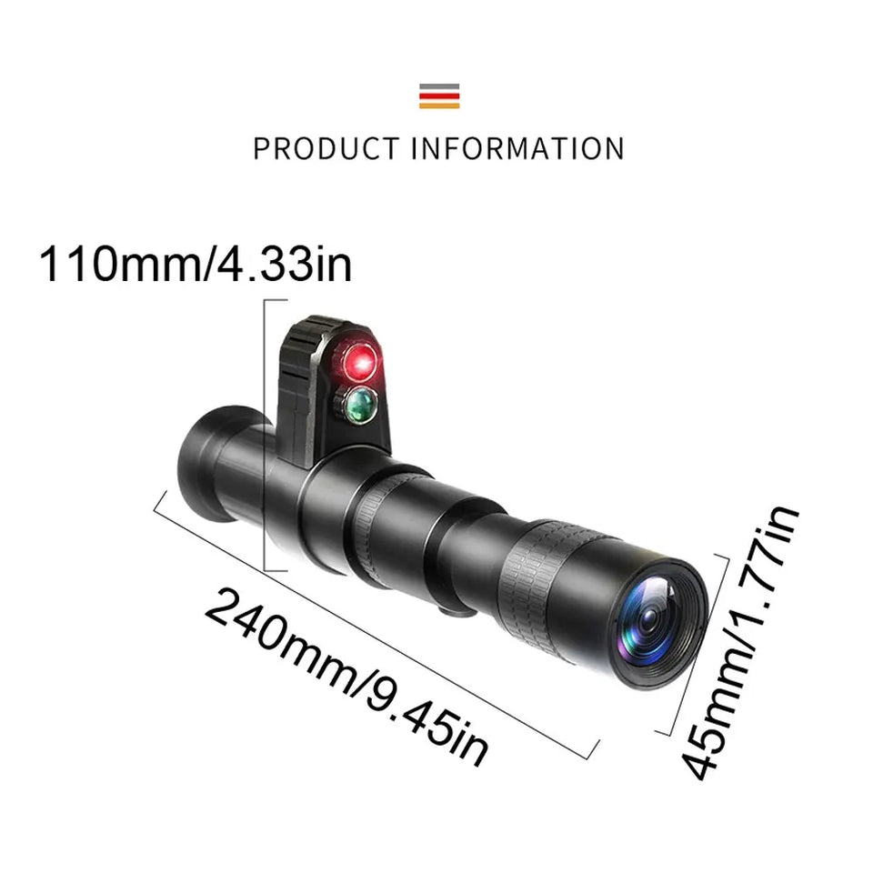 American Night Operator ™ - Infrared 500M Telescopic Sight Monocular