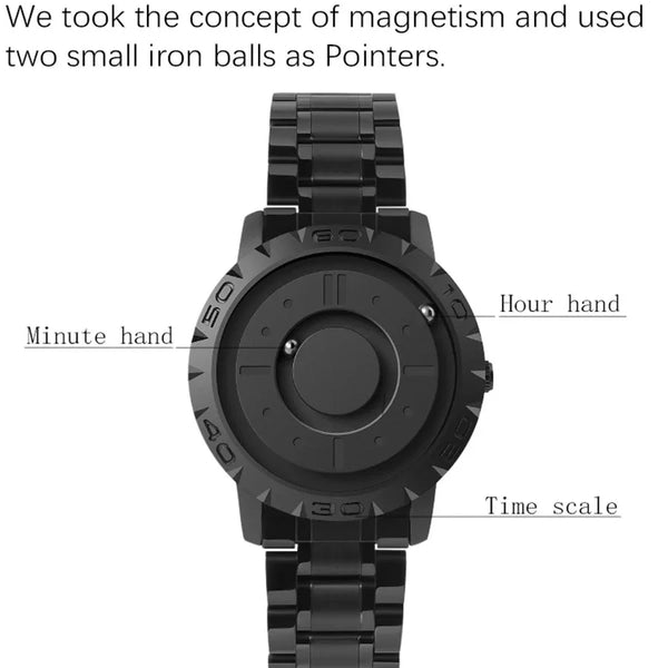 Maganova™ - Magnetic Fancy Quartz Watches [Exclusive on Techanova]