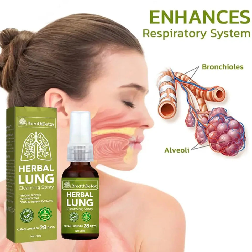 FreshLung™ - Breath Detox Herbal Lung Cleansing Spray