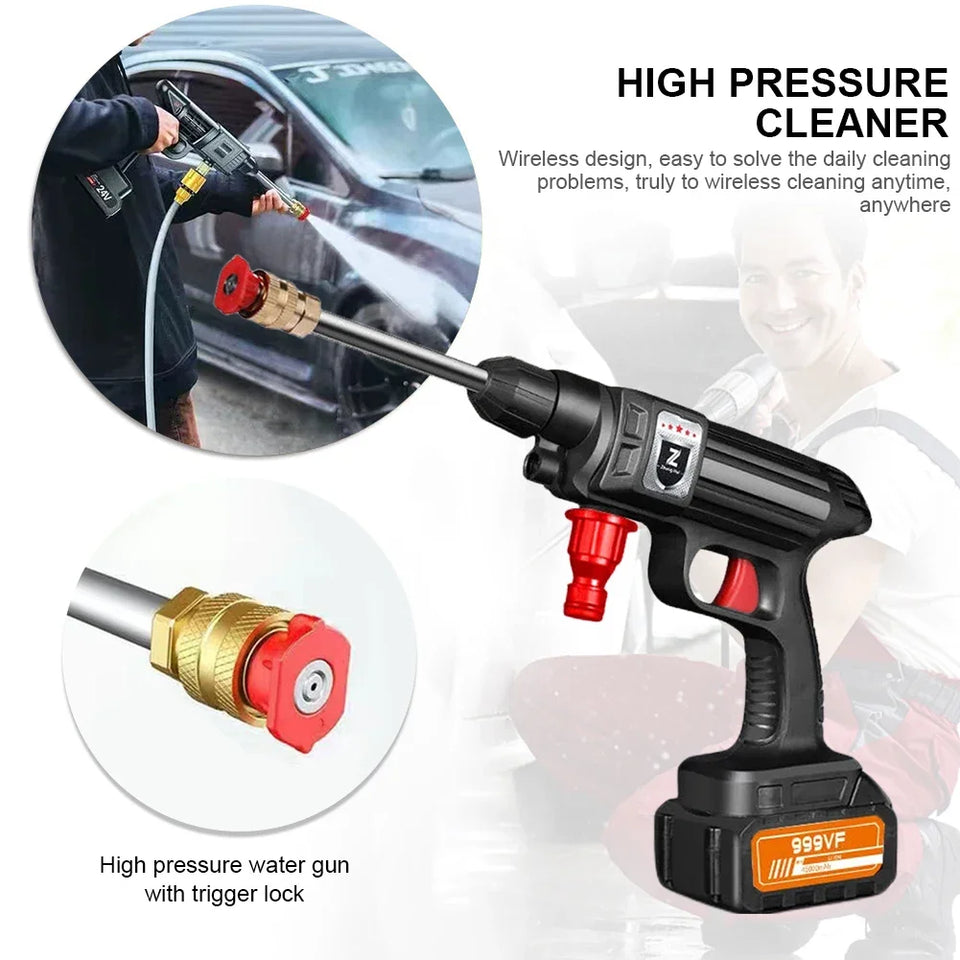 AquaPower™ - 10 in 1 Cordless Car Wash Gun