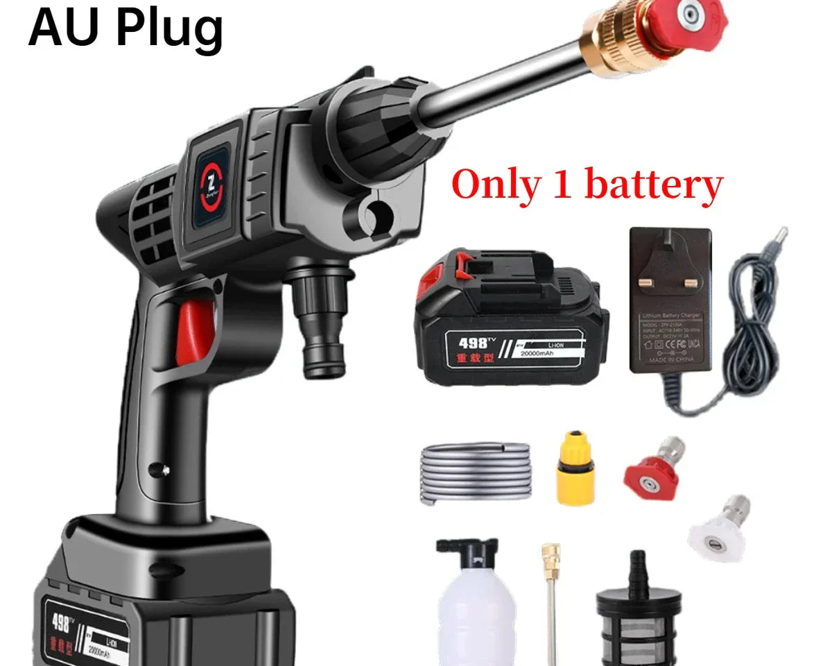 AquaPower™ - 10 in 1 Cordless Car Wash Gun