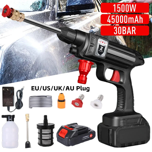 AquaPower™ - 10 in 1 Cordless Car Wash Gun