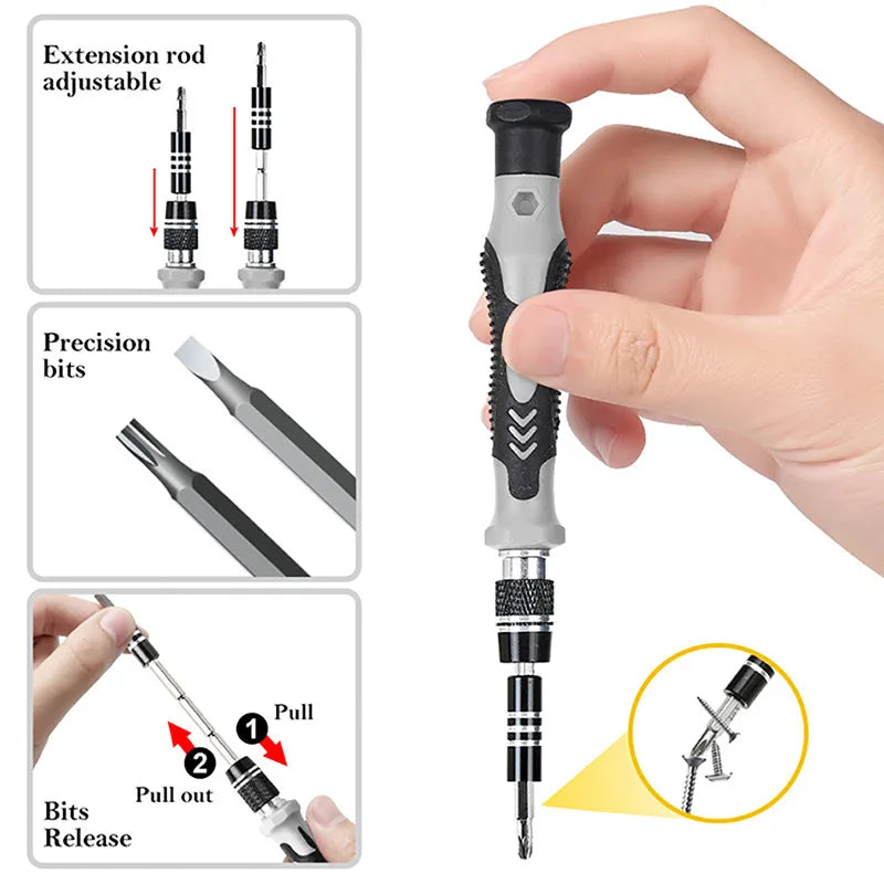 115 in 1 Magnetic Screwdriver Set