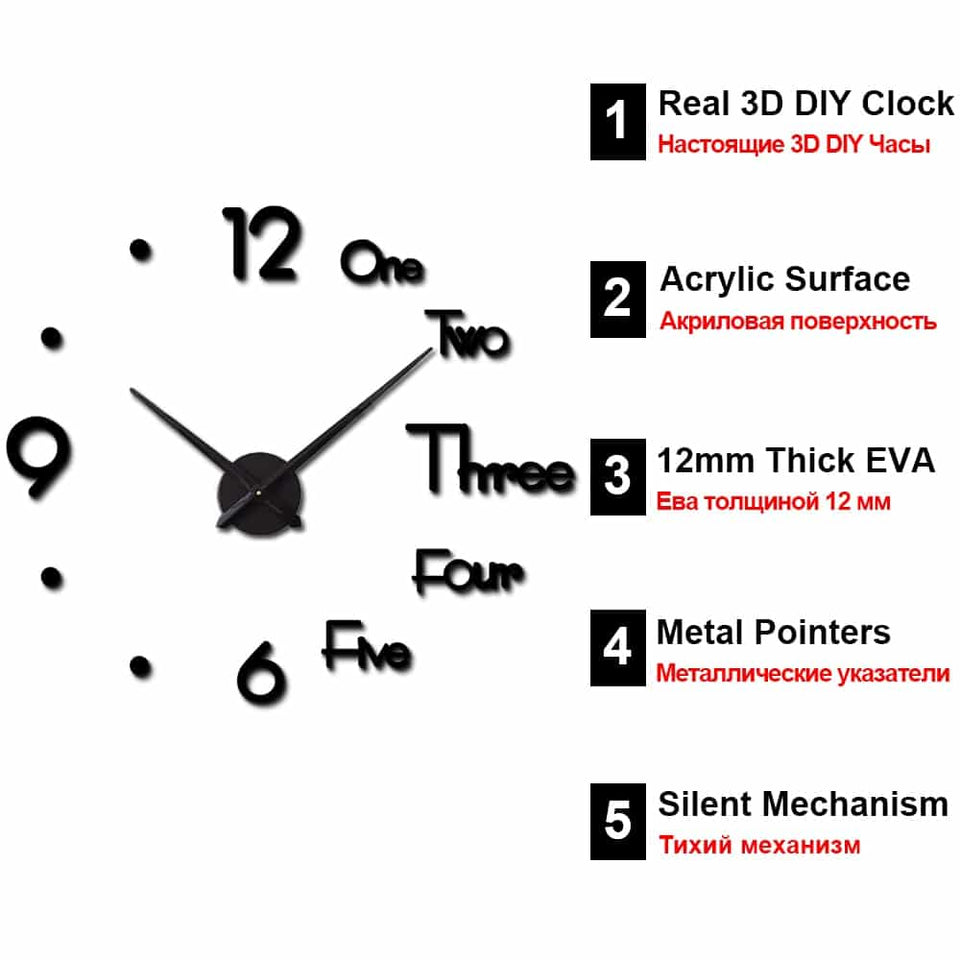 APOLLO DIY Wall Clock - TumTum