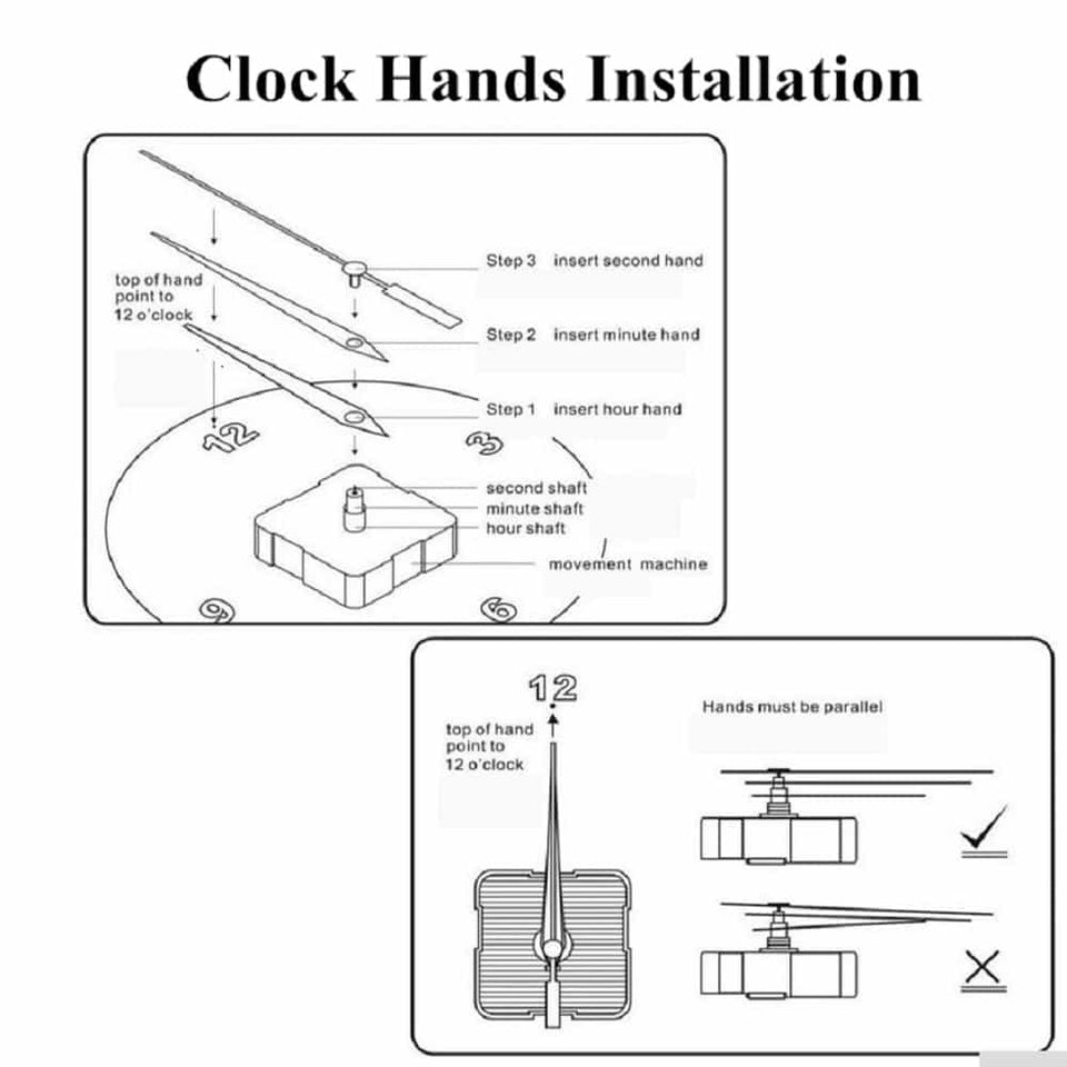 APOLLO DIY Wall Clock - TumTum