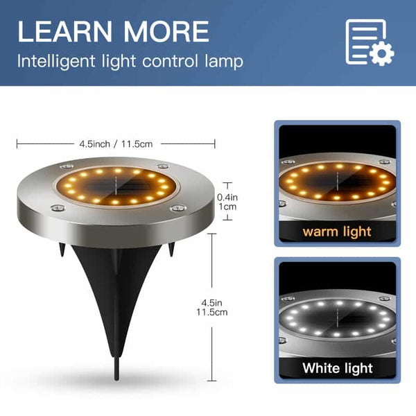 BrightRight ™ - H9P Solar Garden Lights - TumTum