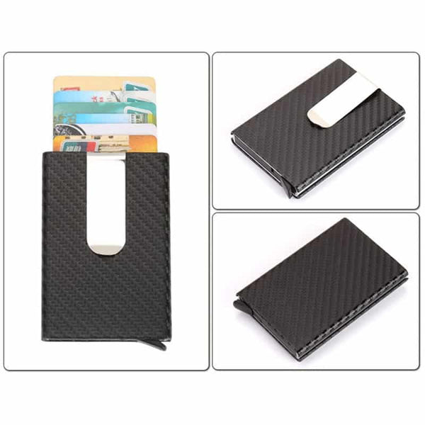 CarbonFlick™ - Carbon Fiber Card Holder - TumTum