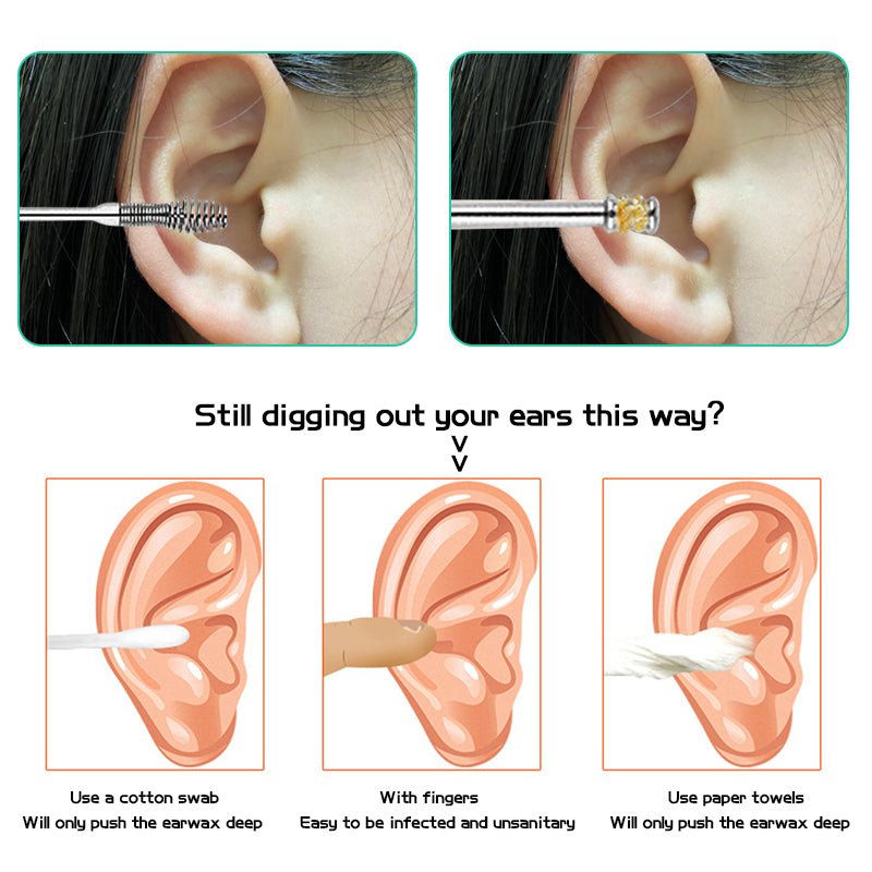 Earuger ™ - Silky Drill Ear Cleaner - TumTum