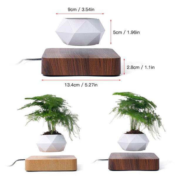 FliteAir™ - Magnetic Floating Levitating Air Plant Pot - TumTum