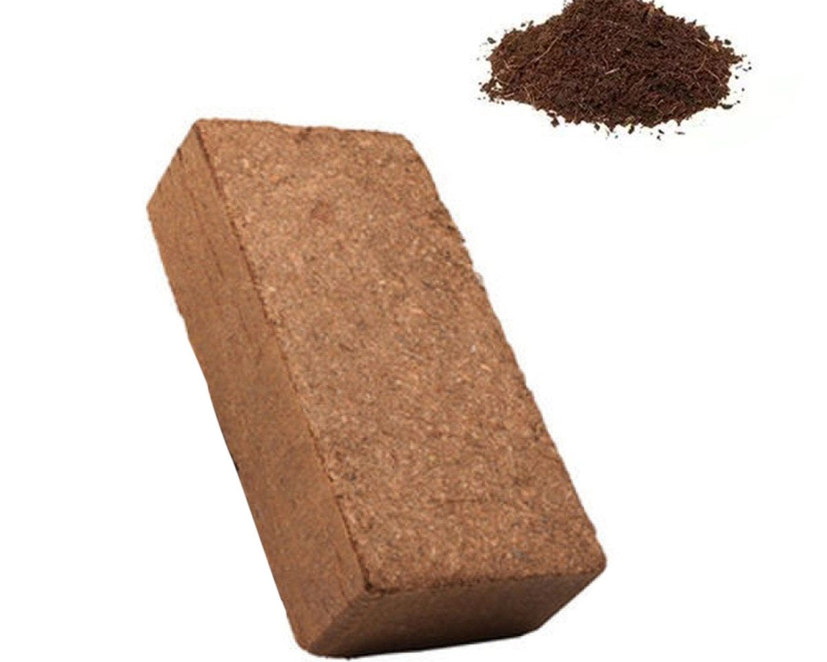 New 9L Coco Coir Brick Compressed Soil - TumTum