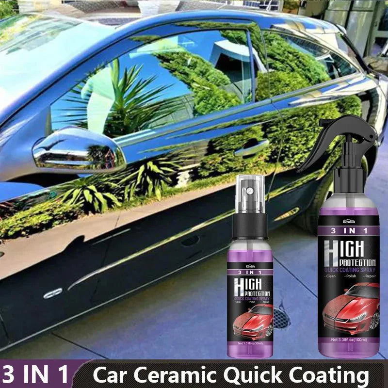 QuickLuxe ™ - 3 IN 1 Quick Car Ceramic Coating - TumTum