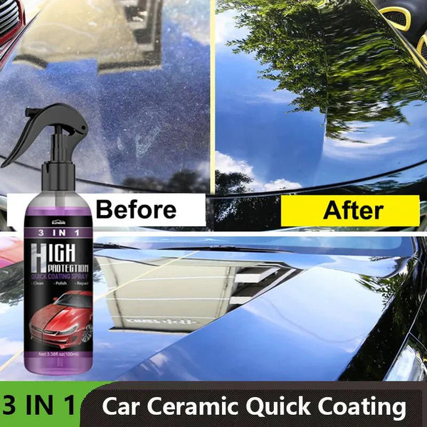 QuickLuxe ™ - 3 IN 1 Quick Car Ceramic Coating - TumTum