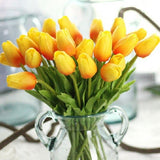 Spring Fresh Faux Silk Tulip Bouquet - TumTum