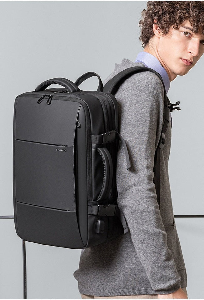 The Biz Backpack™ - Extendable USB AntiTheft BackPack By Techanova - TumTum