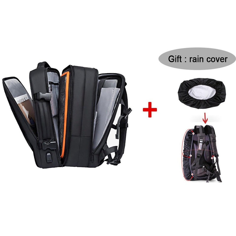 The Biz Backpack™ - Extendable USB AntiTheft BackPack By Techanova - TumTum