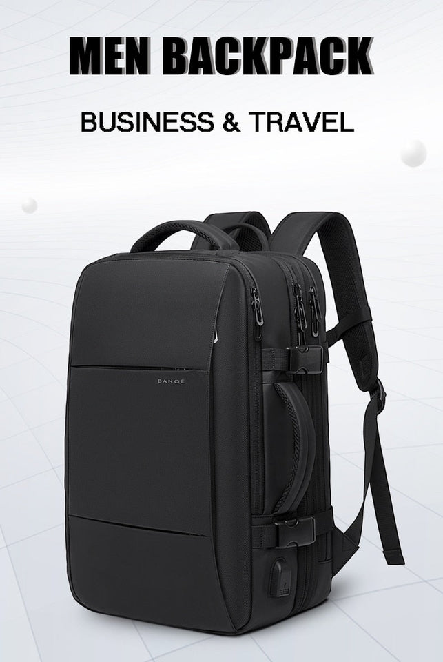 The Biz Backpack™ - Extendable USB AntiTheft BackPack By Techanova - TumTum