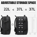 The Biz Backpack™ - Extendable USB AntiTheft BackPack By Techanova - TumTum