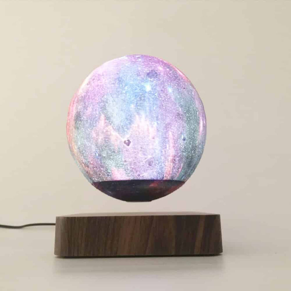 The Levitating Moon™ Lamp - 3D Printed Model -7 inch Diameter - TumTum