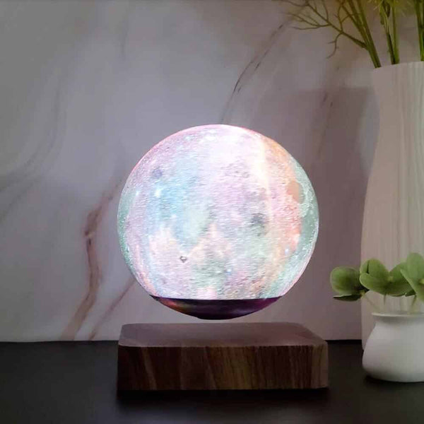 The Levitating Moon™ Lamp - 3D Printed Model -7 inch Diameter - TumTum