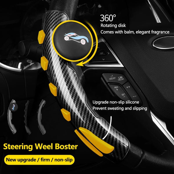 Universal Anti-Slip Car Steering Wheel Booster Cover - TumTum